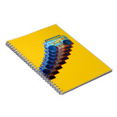 Boomboxesのレトロのノート ノートブック (右側)