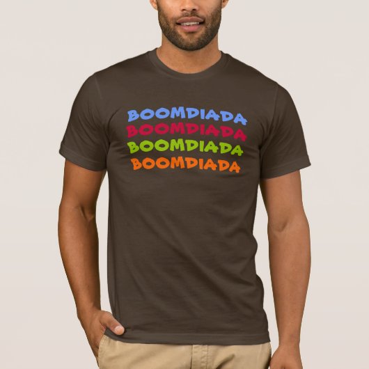 boomdiada boomdiada - ディスカバリーチャンネルCM Tシャツ (正面)