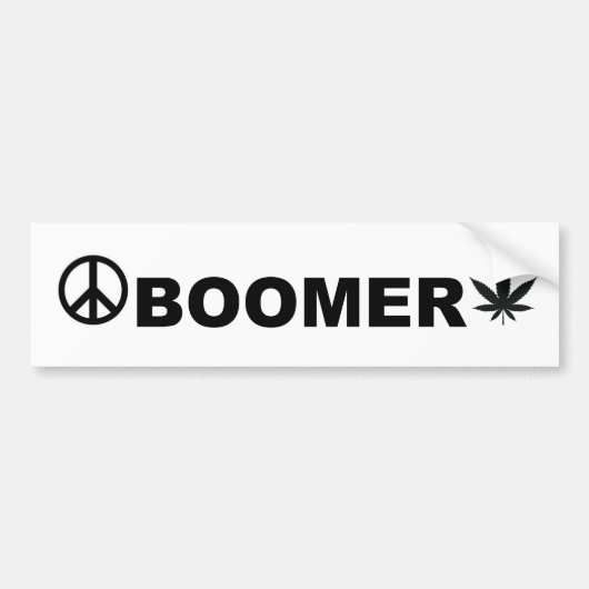 BOOMERバンパーステッカー バンパーステッカー (正面)