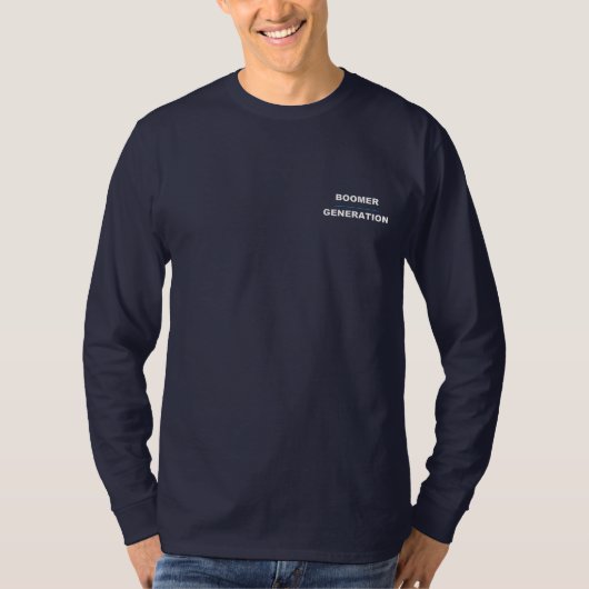 BOOMER世代Tシャツ Tシャツ (正面)