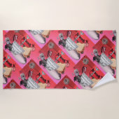 BOOMER懐かしい ビーチタオル (正面)