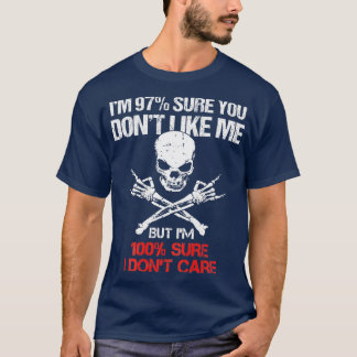 Boomer Est 1962 あなたのことが好きじゃないと97%確信してる (2 Tシャツ