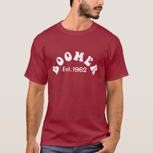 BOOMER Est. 19** T-Shirt Tシャツ (正面)