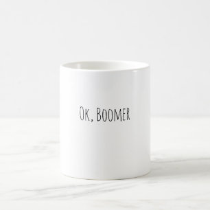 Boomer Mug, OK コーヒーマグカップ