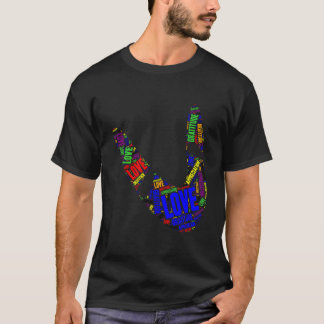 Boomerang基本的な愛の感謝の感謝 Tシャツ