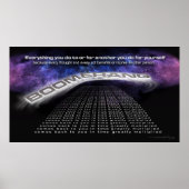 Boomerang Poster - Karma & Energy Reflection Wall ポスター (正面)