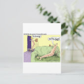 Boomerang Relagionships漫画のおもしろいギフト&ティー ポストカード (スタンド正面)