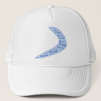 Boomerang Trust, believe, allow cap キャップ