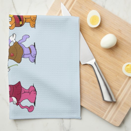 Boomiネコ キッチンタオル (四つ折り)
