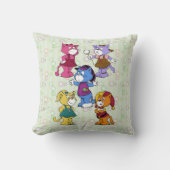 Boomiネコ クッション (正面)