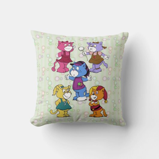 Boomiネコ クッション (正面)