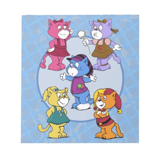 Boomiネコ ノートパッド (正面)