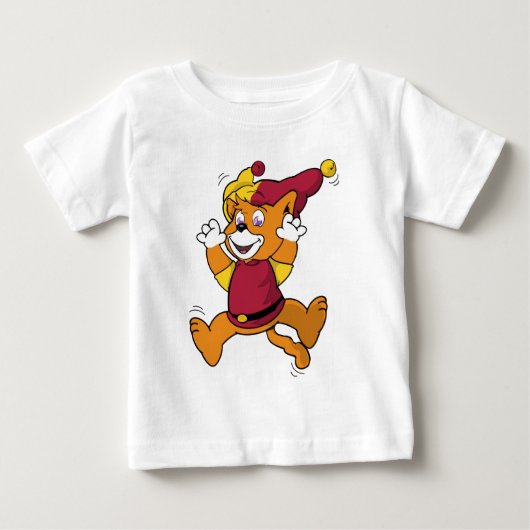 Boomiネコ ベビーTシャツ (正面)