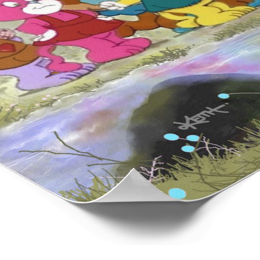 Boomiネコ ポスター (角)