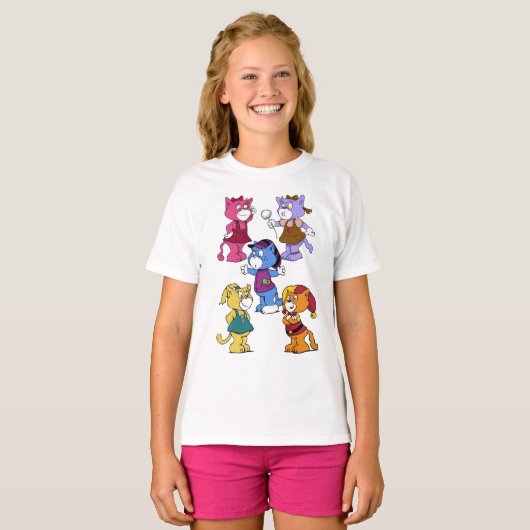 Boomi Cats Tシャツ (正面フル)