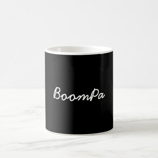 "BoomPa"のコーヒー・マグ コーヒーマグカップ (中央)