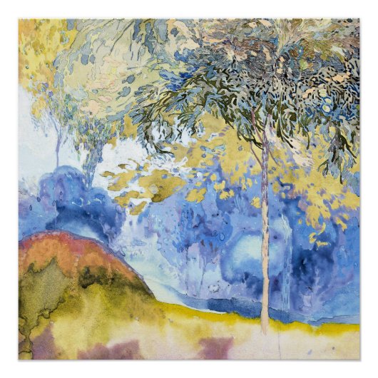 Boomrijk Landscape by Georges de Feure ポスター (正面)