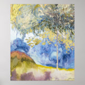 Boomrijk Landschap by George de Feure ポスター (正面)