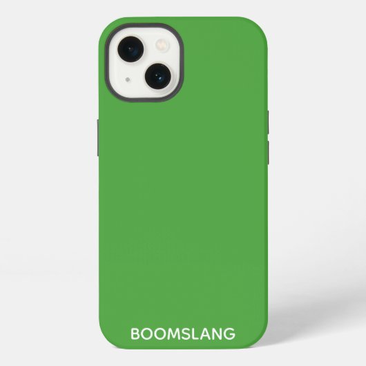 Boomslang グリーン カラー名 Case-Mate iPhone カバー (裏面)