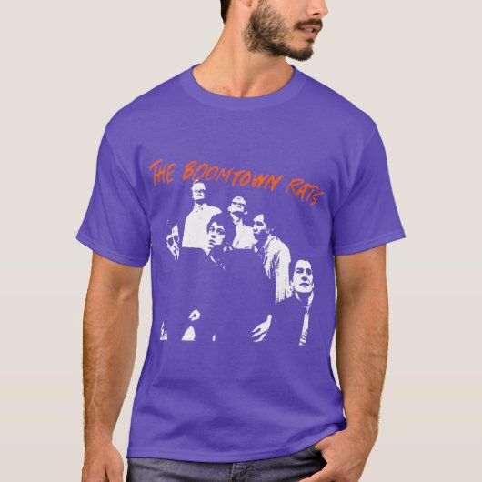 Boomtown Rats Band Retro Music Art PERFECT GIFT FO Tシャツ (正面)