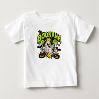 BOONANA おばけバナナ ハロウィン ギャグ ベビーTシャツ