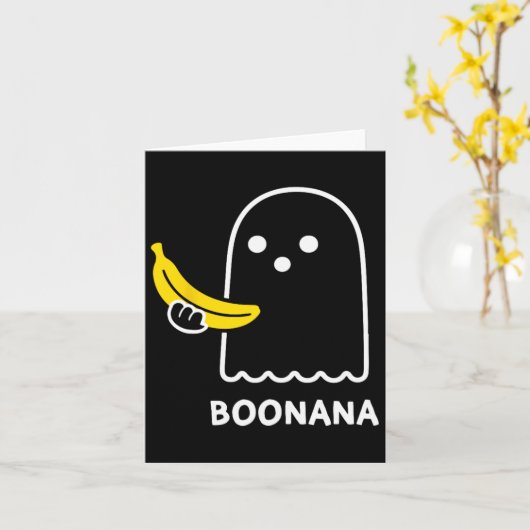 Boonana カード (黄色い花)