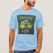 Boondockingライフデザイン Tシャツ (正面)