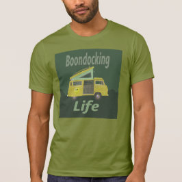 Boondockingライフデザイン Tシャツ