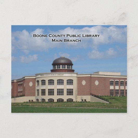 Boone County Libraryはがき ポストカード (正面)