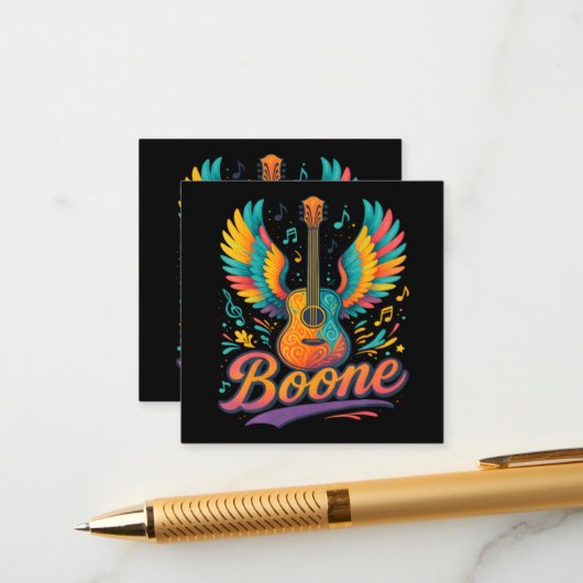 Boone Guitar エンクロージャーカード (正面/裏面インサイチュ)