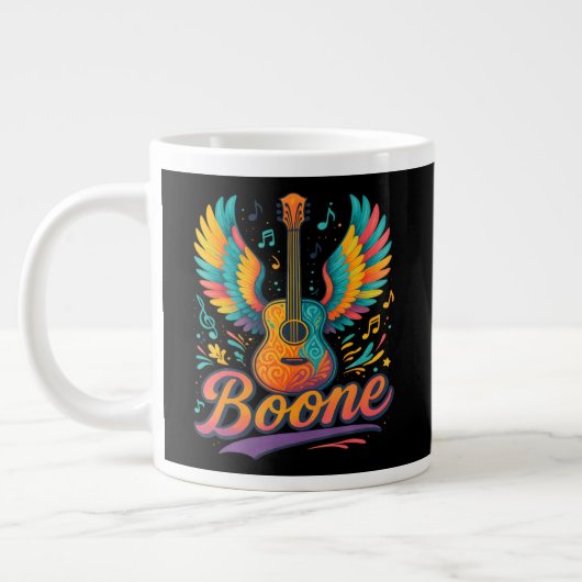 Boone Guitar ジャンボコーヒーマグカップ (左)