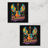 Boone Guitar ノートカード (正面/裏面)