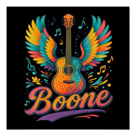 Boone Guitar ポスター (正面)