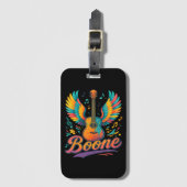 Boone Guitar ラゲッジタグ (正面縦)
