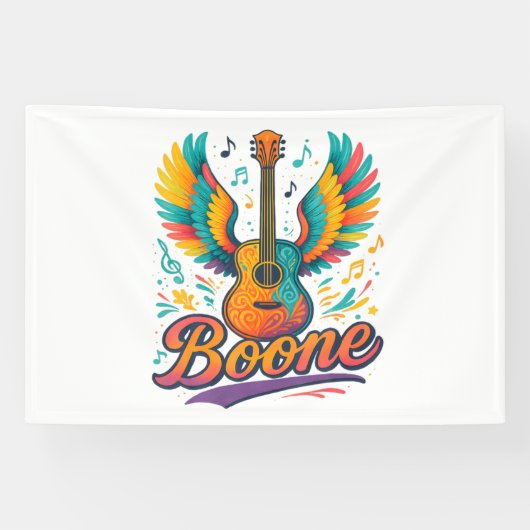 Boone Guitar 横断幕 (横)