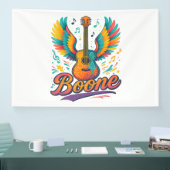 Boone Guitar 横断幕 (トレードショー)