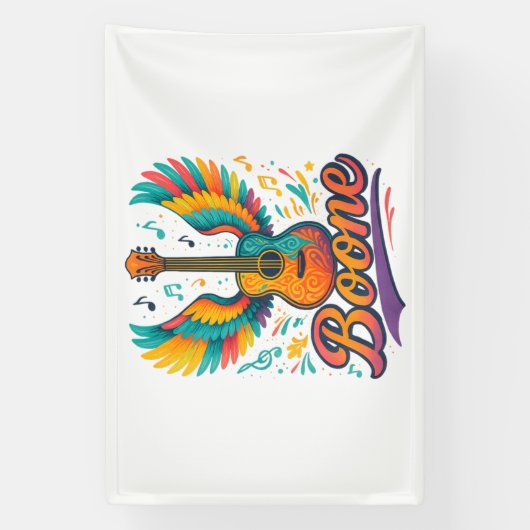 Boone Guitar 横断幕 (縦)