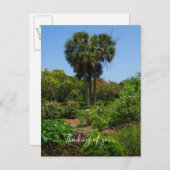 Boone Hall Garden 考える Of Youポストカード ポストカード (正面/裏面)