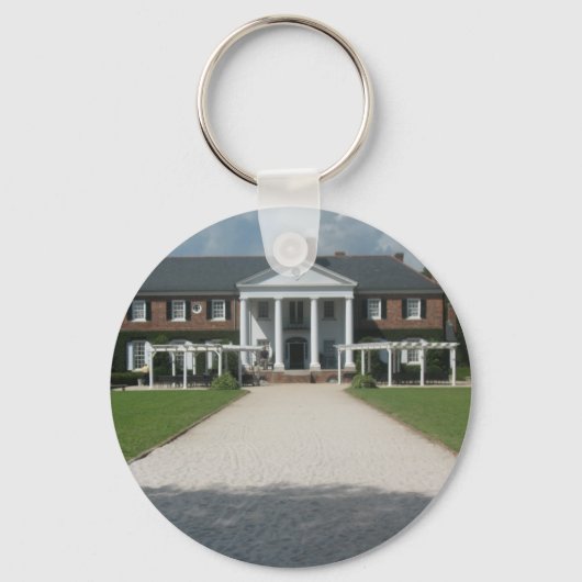 Boone Hall Plantation, Charleston SC Keychain キーホルダー (正面)