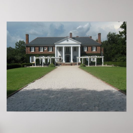 Boone Hall Plantation, Charleston SC Poster ポスター (正面)