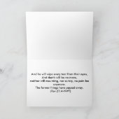 Boone NCの橋 カード (内部)