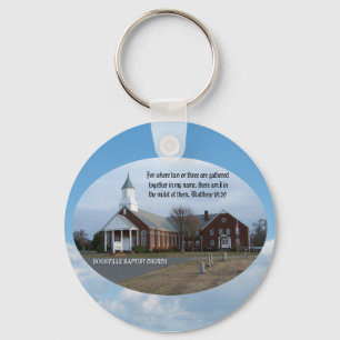 BOONVILLEのバプテストCHURCH-KEYCHAIN キーホルダー