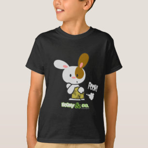 Boony及びCo. Boonyのばかな暗いワイシャツ Tシャツ
