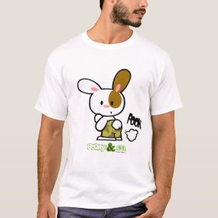 Boony及びCo. Boonyのばかな白いワイシャツ Tシャツ