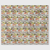 Booom Military Gear Wrapping Paper ラッピングペーパー (フラット)