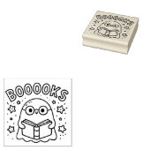 BOOOOKS & Bewitching Tales ラバースタンプ (押印)