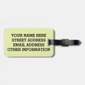 BOOOOM! ラゲッジタグ (裏面横)