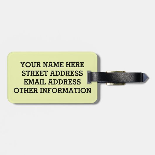 BOOOOM! ラゲッジタグ (裏面横)