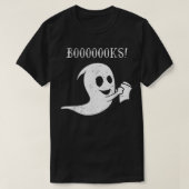 Booooooks Funny Teacher Halloween Tシャツ (デザイン正面)