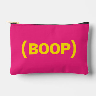 BOOPプリントカットソーバッグ アクセサリーポーチ